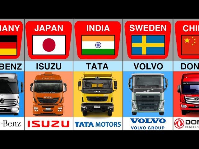 Truck From Different Countries 