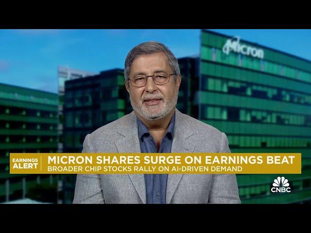 Micron CEO Sanjay Mehrotra on Q4 earnings beat: AI is transforming the industry