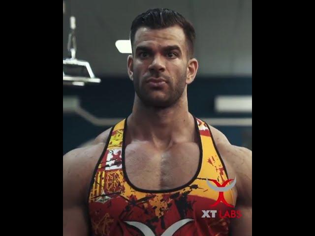 David Martinez Campos in the gym