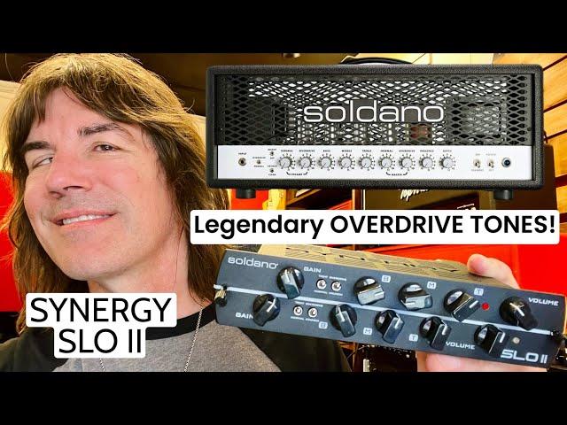 LEGENDARY OVERDRIVE TONES! Synergy Soldano SLO II Preamp Module