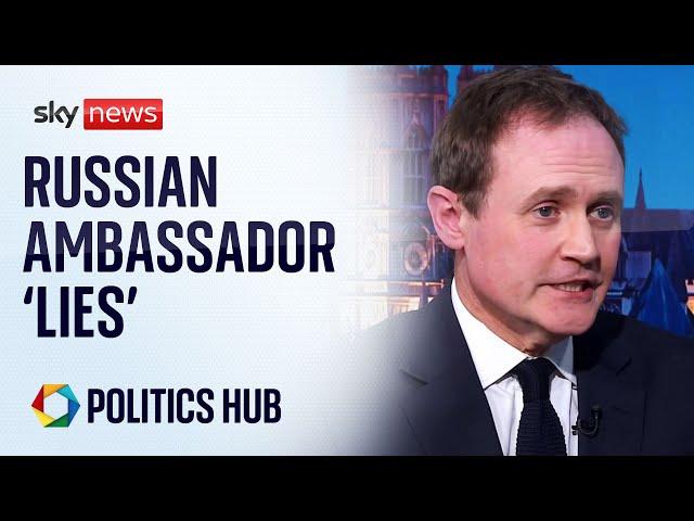 Russian ambassador's threats dismissed by ex-security minister | Ukraine war