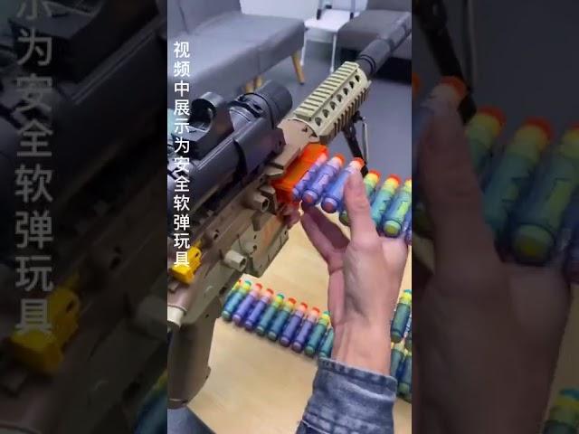 JianFENG M416 toys gun unboxing, Electric burst soft bullet gun