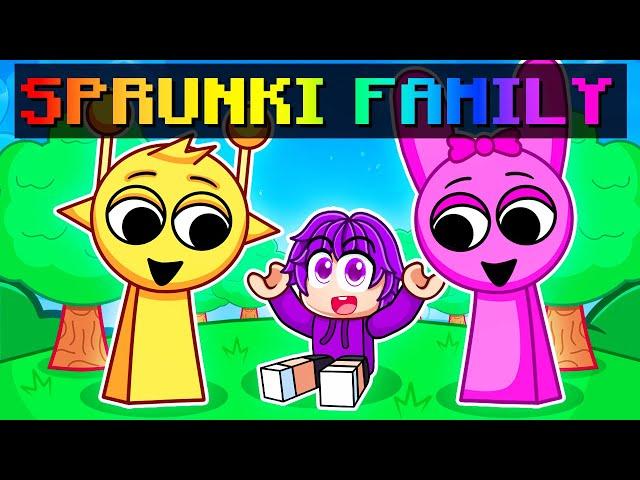 Adopted by SPRUNKI Family in Roblox!