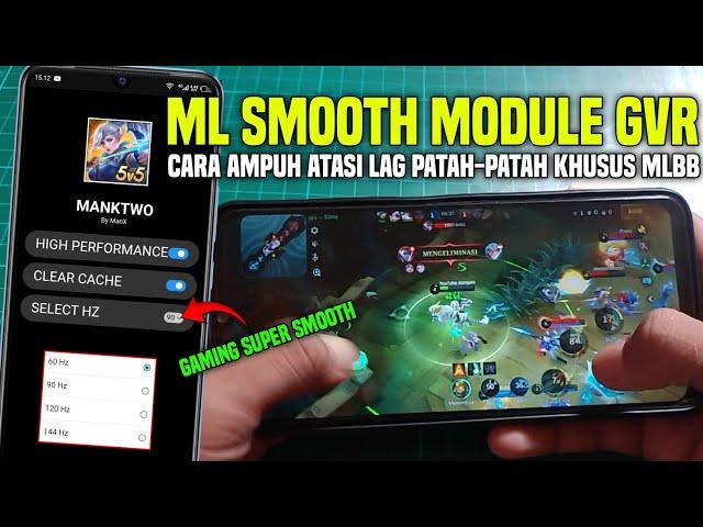 PERFORMA MAX ANTI LAGMODULE GAME VORTEX GVR KHUSUS MOBILE LEGEND | FIX LAG FRAME DROP NO ROOT