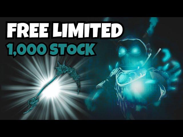 1,000 Stock Join & Claim Free Limited Korblox Scythe Now!