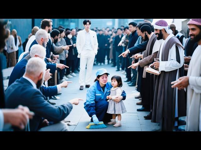 All, including husband, looked down cleaner wife, bully her child, but she was daughter of richest