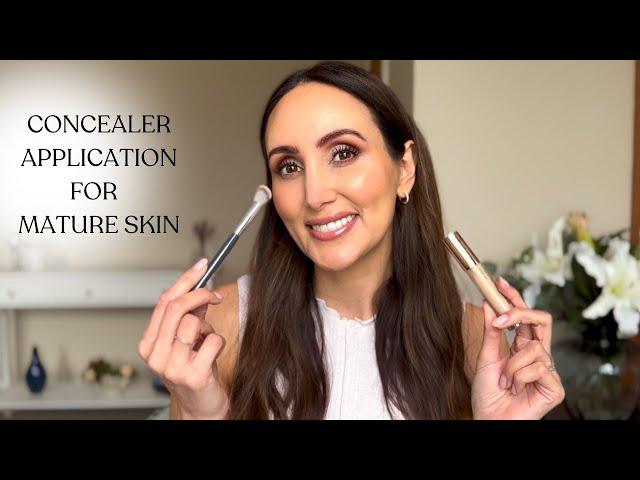 TOP TIPS FOR CONCEALER APPLICATION ON MATURE SKIN / MATURE UNDER EYES