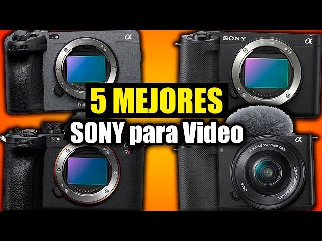 Las 5 Mejores Cámaras Sony para Videos, Streaming y VLOGS Profesionales en 2024