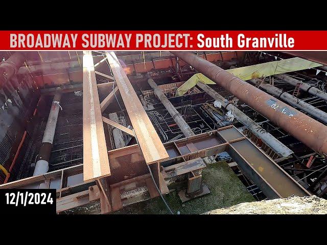 12/1/2024 Broadway Subway Project: South Granville Station, Vancouver, BC