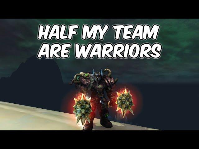 HALF MY TEAM ARE WARRIORS - 11.0.2 Fury Warrior PVP - WoW The War Within