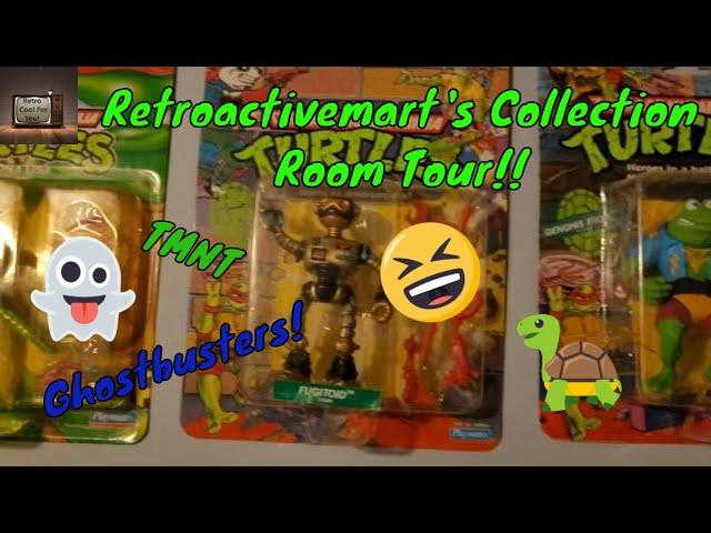 Retroactivemart's Ultimate Collection Room Tour: Teenage Mutant Ninja Turtles & Ghostbusters Toys!