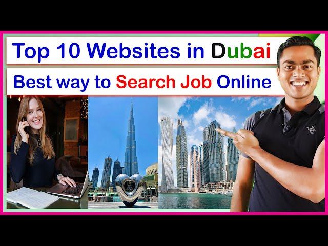 Top 10 Website to Search job online | Find job online in Dubai | High Paying job | UAE job Website