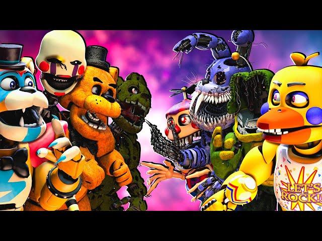 [SFM FNaF] Top 10 FNAF vs FIGHT Animations