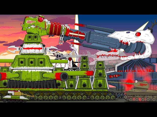 All series KV-44 continuation of leveling: Cartoons about tanks