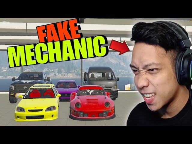 Stealing "IMPORTED CARS" as fake mechanic in GTA 5 RP (sobrang solid)