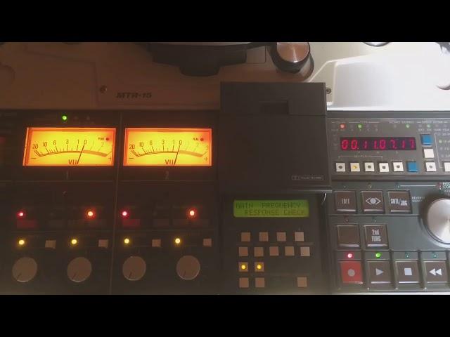 Otari MTR 15 auto calibration