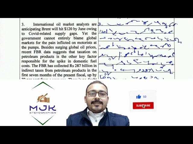 #324 | 80 WPM Shorthand Dictation | 80 WPM Shorthand Dictation - MJK Stenographer