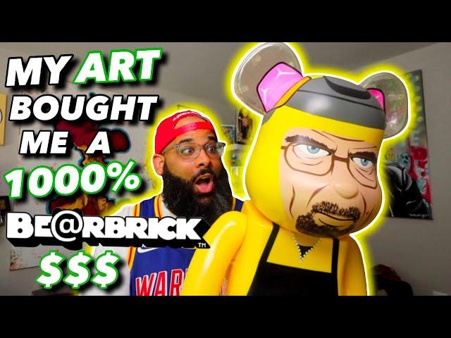 1000% BEARBRICK BREAKING BAD WALTER WHITE UNBOXING & REVIEW | I BOUGHT A 1000% BEARBRICK |