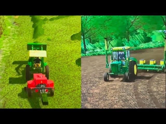 EP.2 of grandpa’s farm today I’m finishing up planting and doing some grass bales