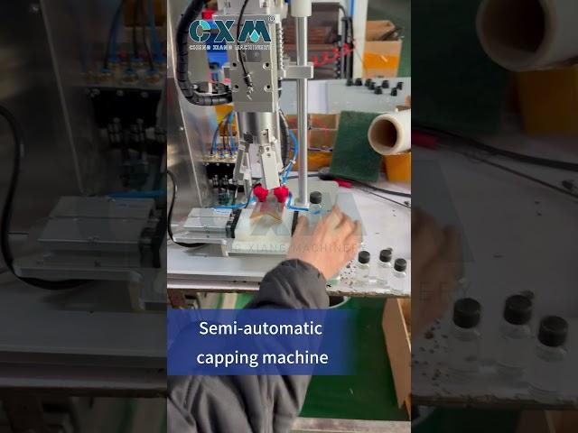 Semi automatic capping machine Nail polish manual capping machine