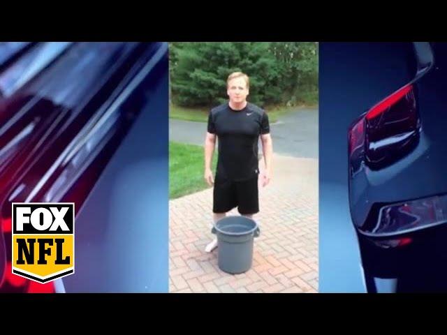 Goodell accepts Ice Bucket Challenge