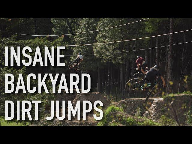 INCREDIBLE BACKYARD DIRT JUMPS | Finn Iles