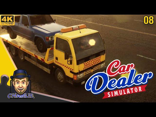 TOWING TWO VEHICLES AT THE SAME TIME MAN! - Car Dealer Simulator Gameplay - 08