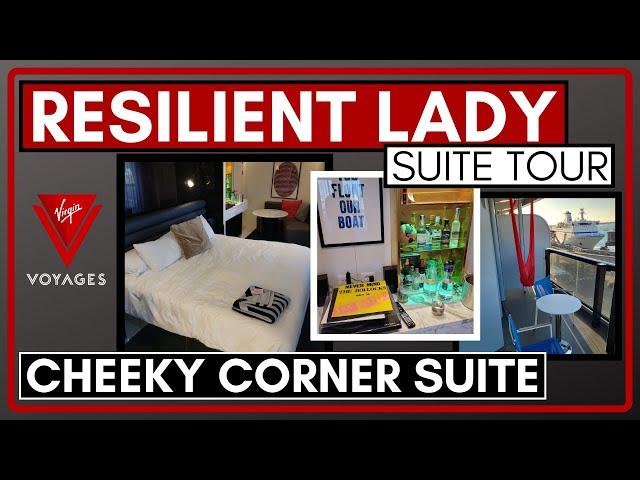 VIRGIN VOYAGES | Resilient Lady | Cheeky Corner Suite