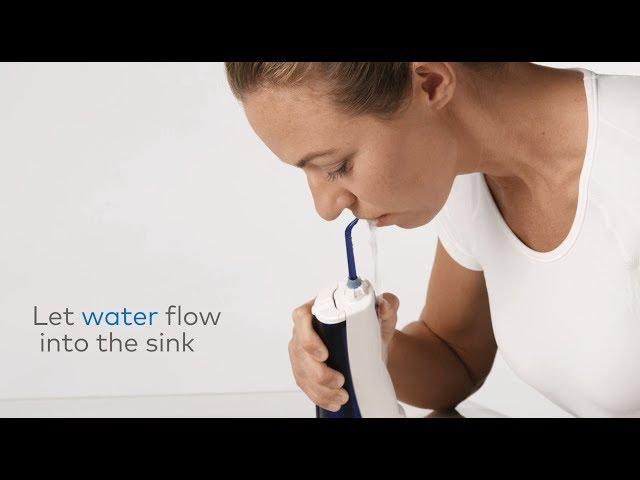 How to Use the Waterpik® WP-360 Cordless Water Flosser