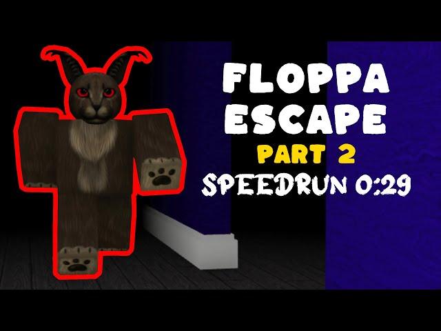 Roblox Floppa Escape Part 2 Speedrun 0:29 Solo