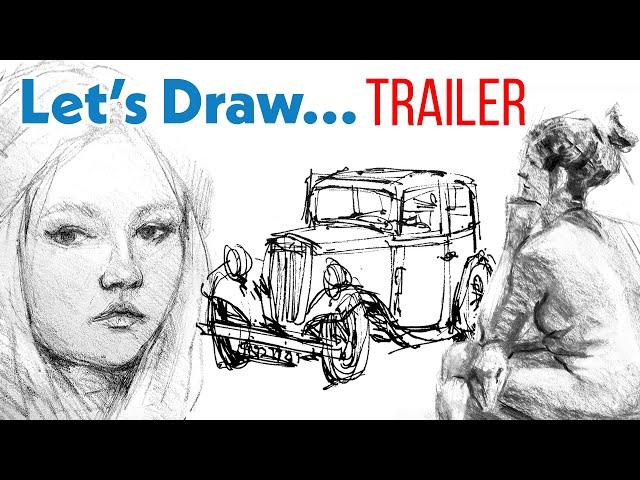 New Live Streams! (Let's Draw... ️ Trailer)