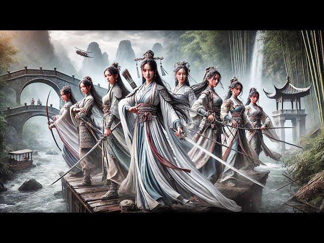 The martial arts battle was triggered, and the Emei Seven Heroes fought bravely