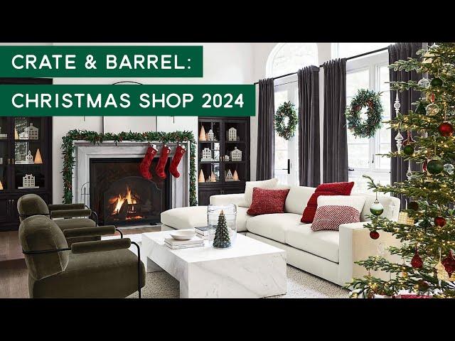 Get Ready for a STYLISH Holiday with the Crate and Barrel Christmas 2024 Lookbook!