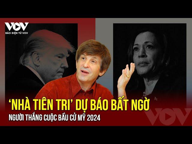 Nhà tiên tri bầu cử Mỹ dự báo bất ngờ về người thắng trong cuộc đối đầu Trump - Harris