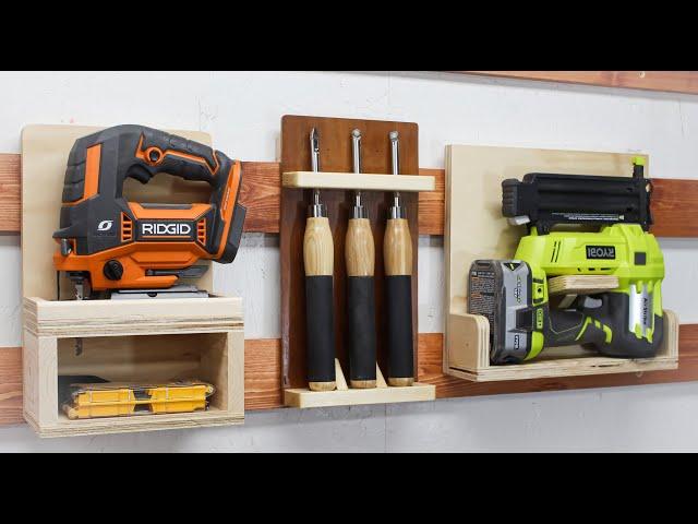 20 MORE Simple French Cleat Ideas for Your Tool Storage #2