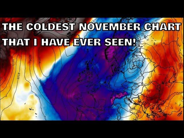 The Coldest November Chart That I Have Ever Seen! 9th November 2024