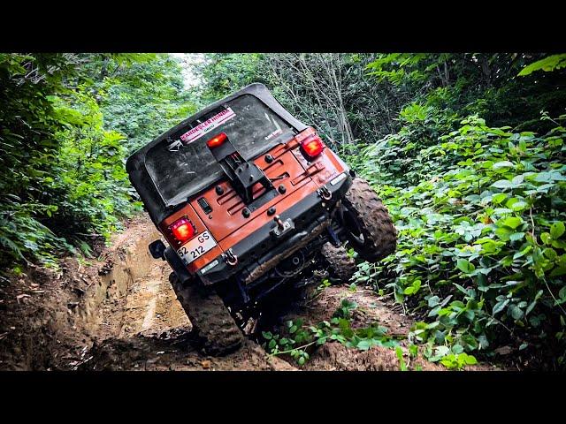 ÇAMURLU ORMANDA OFF ROAD  4x4 Off-road in The Forest | Off Road Yıkım Ekibi