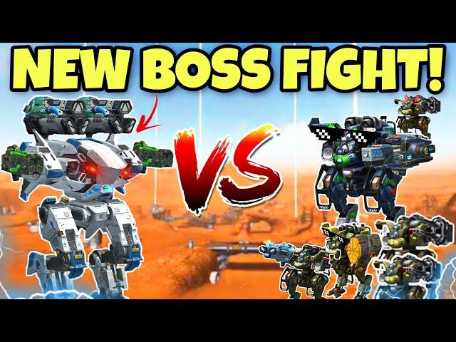  1VS6 HAWK VS COSSACKS ARMY BOSS FIGHT SKIRMISH CONCEPT || WAR ROBOTS ||