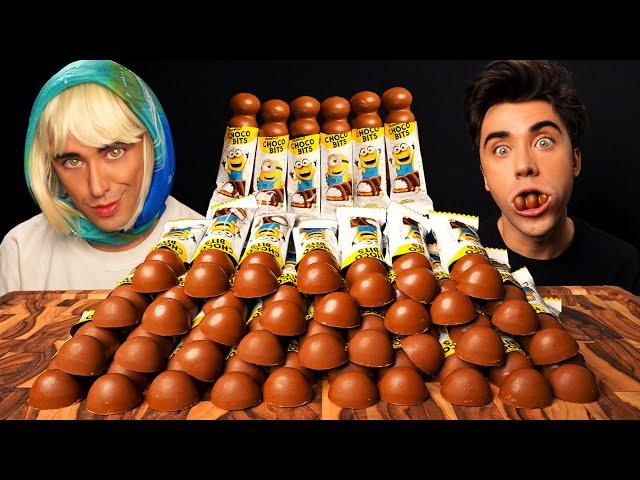 ASMR CHOCOLATE, ICE CREAM & NUTELLA MUKBANG | McBang ASMR Eating