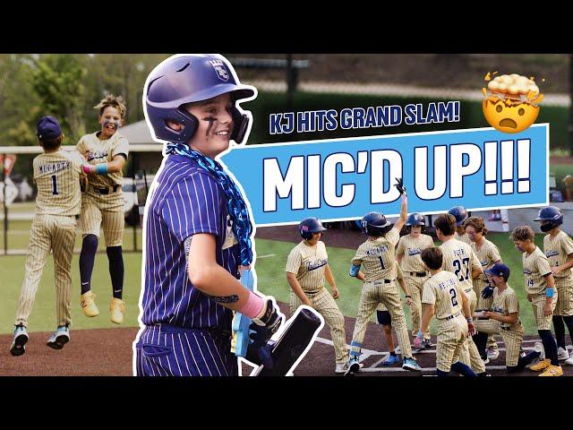  MIC’D UP GRAND SLAM!!! ️ 11U BASEBALL ️ TRIPLE CROWN WINS TOURNAMENT!