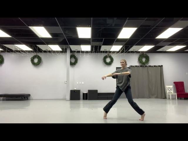 Colleen Corcoran - University of Utah Dance Audition (Improvisational Tasks)