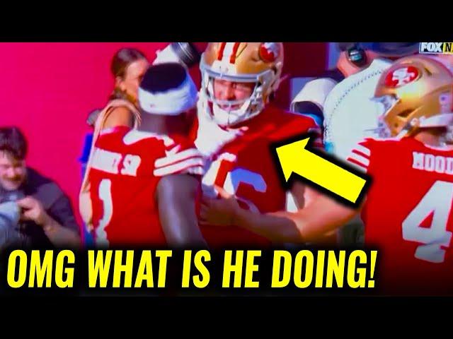 49ers Deebo Samuel CHOKES Teammate on LIVE TV!