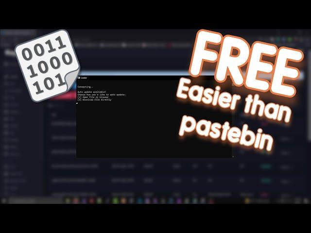 How to auto-update your software using KeyAuth - Simple no pastebin needed