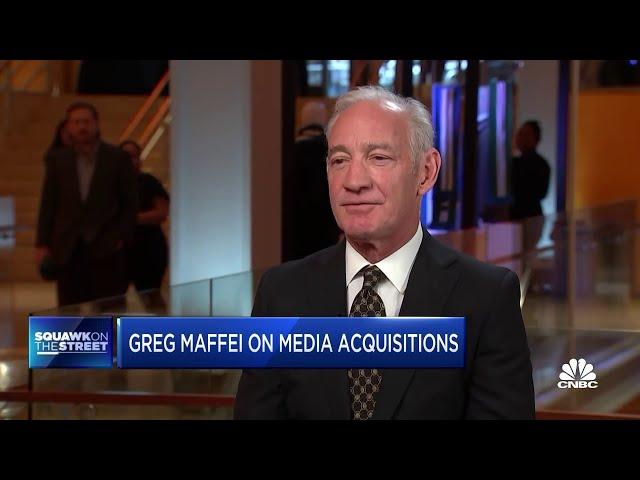 Liberty Media CEO Greg Maffei on media acquisitions, Formula 1 and industry outlook