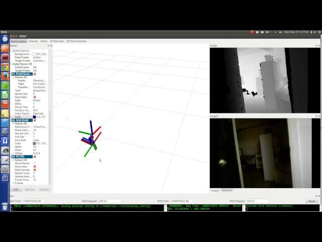 Tracking a RGB-D camera using Depth data only