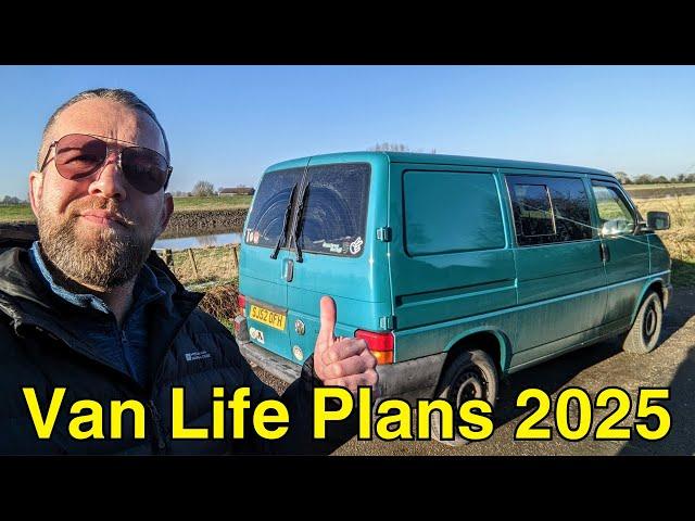 Exciting Camping Adventure Plans for 2025 | VW T4 Van Life UK