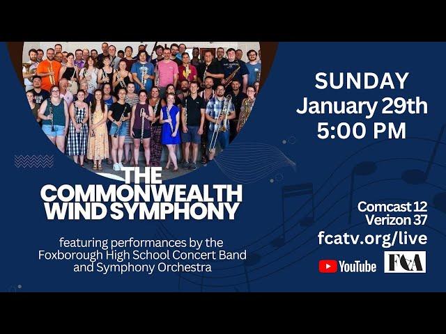 Commonwealth Wind Symphony 1/29/23