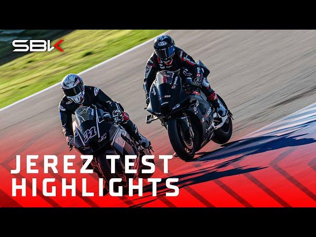 HIGHLIGHTS from two days of testing at Jerez ️ | 2024 #WorldSBK