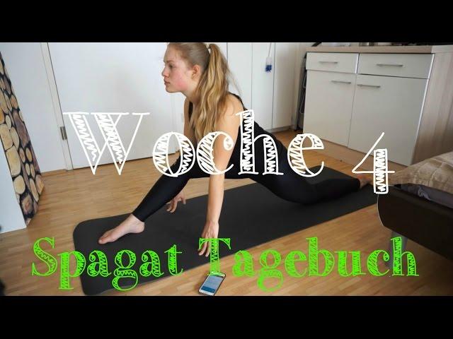 Spagat Tagebuch | Stretching | Woche 4