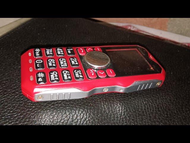 Smallest Phone In The World!!! Tashan TS-777 Spinner BT Dialer Mobile Phone (Red) Fidget #shorts